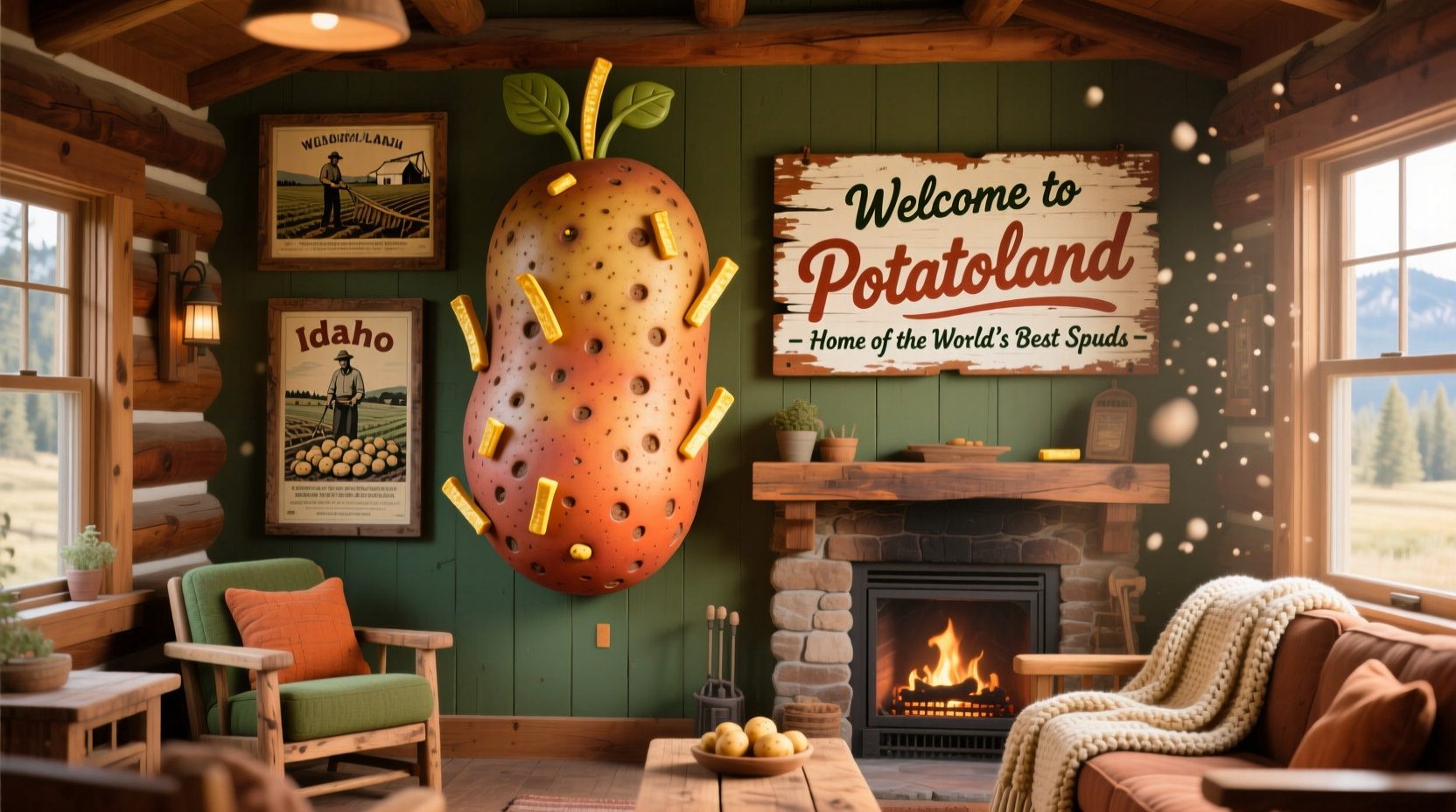 idaho potato airbnb