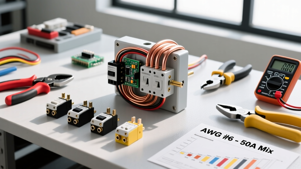 What Size Wire for a 50 Amp Outlet? Sizing Guide and NEC Rules
