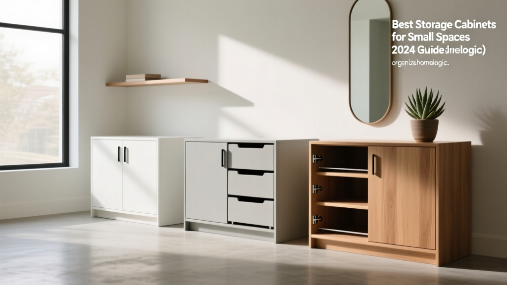 Best Storage Cabinets for Small Spaces (2024 Guide)