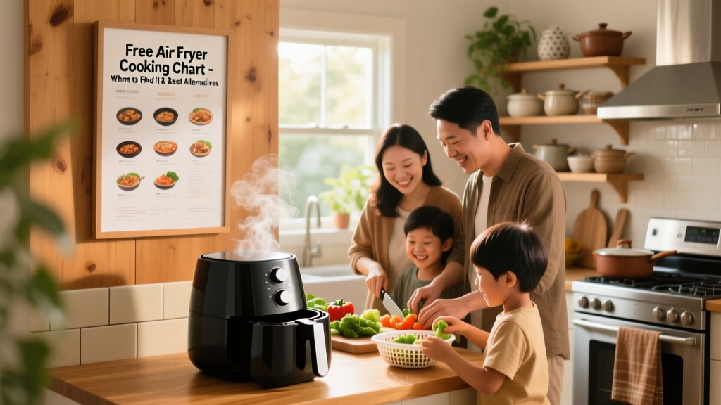 Free Air Fryer Cooking Chart + Best Trusted Alternatives
