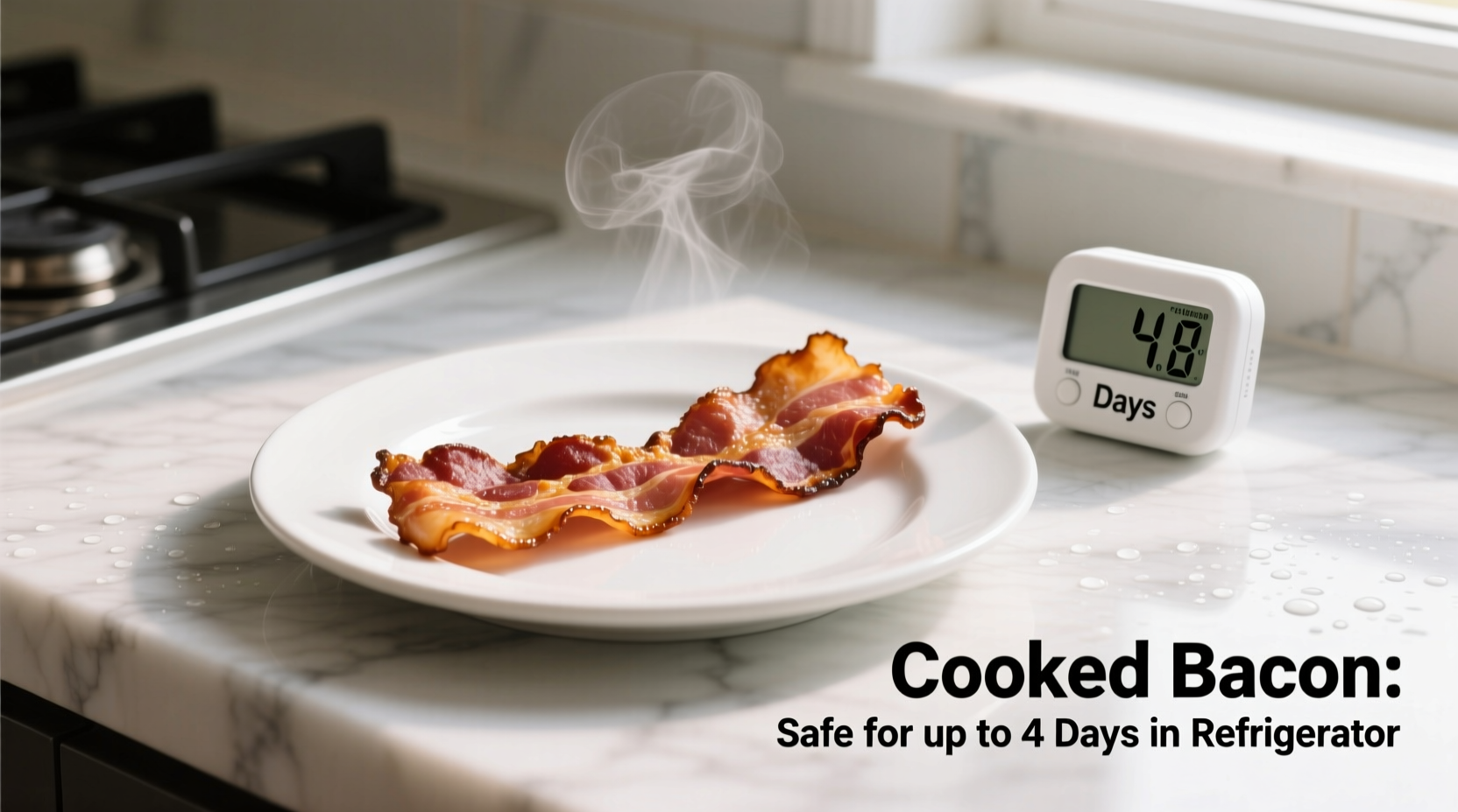 how long is cooked bacon good in refrigerator