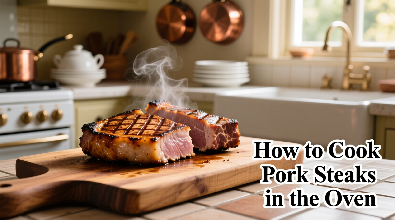 how to cook pork steaks in the oven