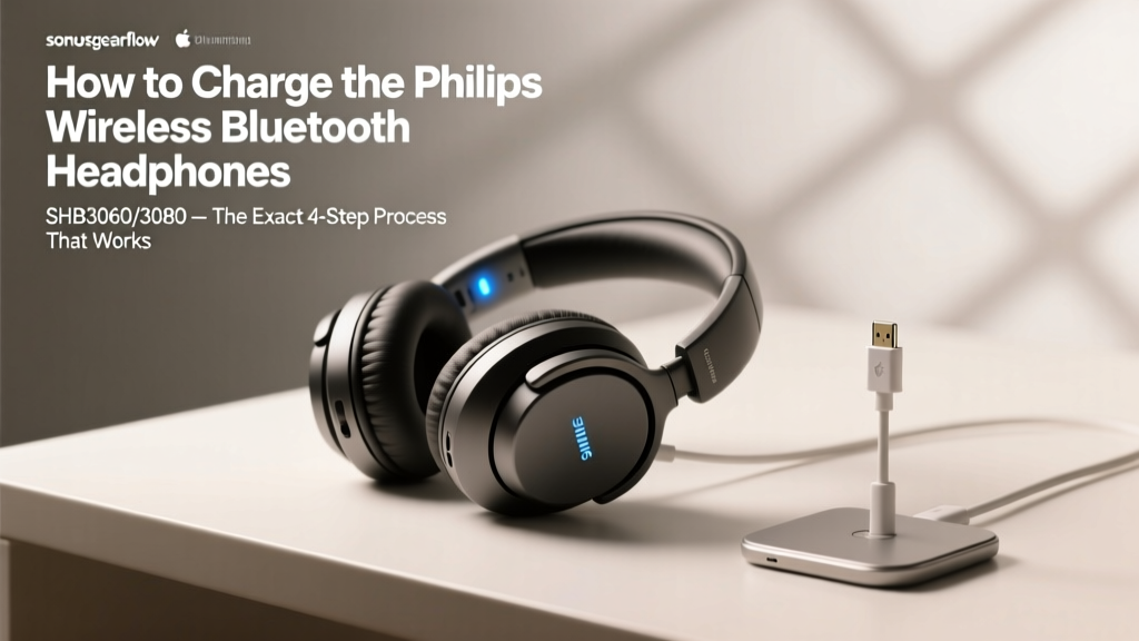How to Charge Philips SHB3060/3080 Headphones (2026)