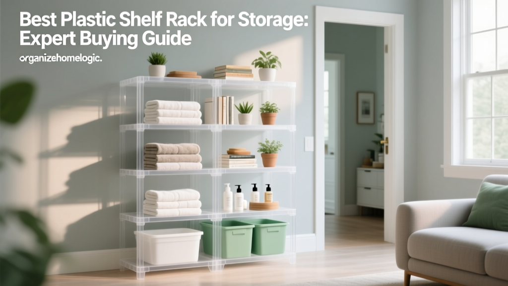 Best Plastic Shelf Rack for Storage: Expert Buying Guide