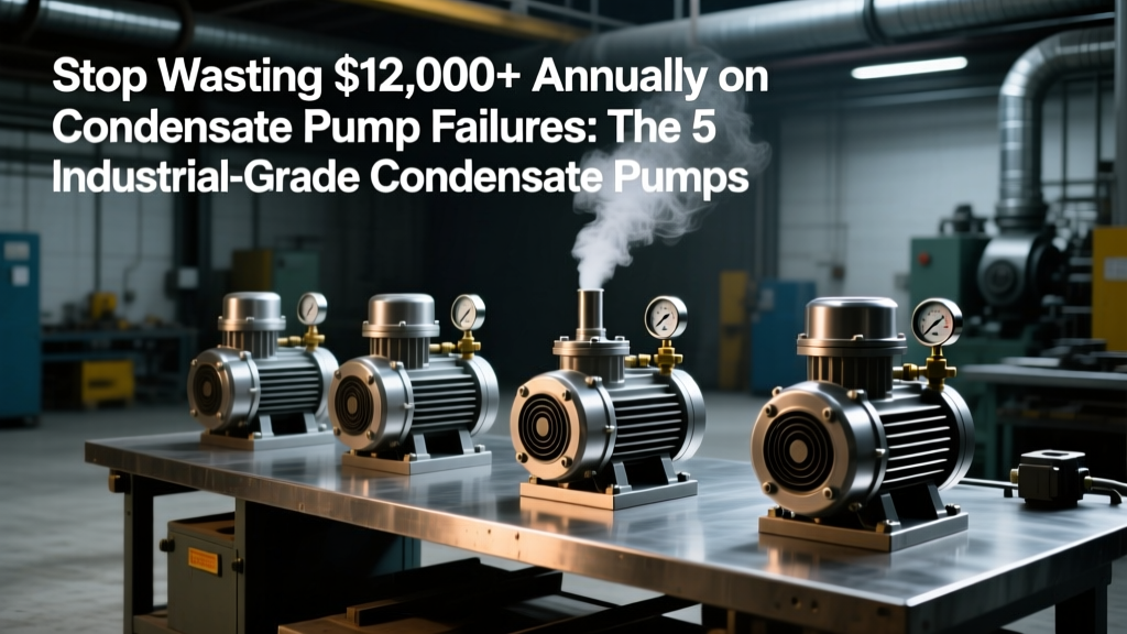 5 Industrial Condensate Pumps That Deliver 7+ Years Uptime