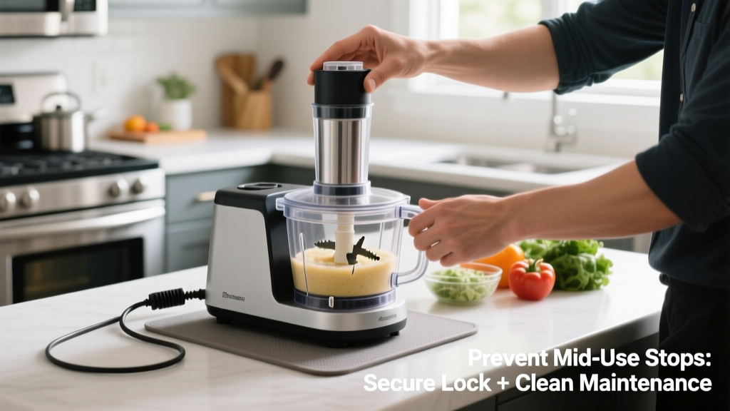 How to Prevent Your Food Processor from Stopping Mid-Use