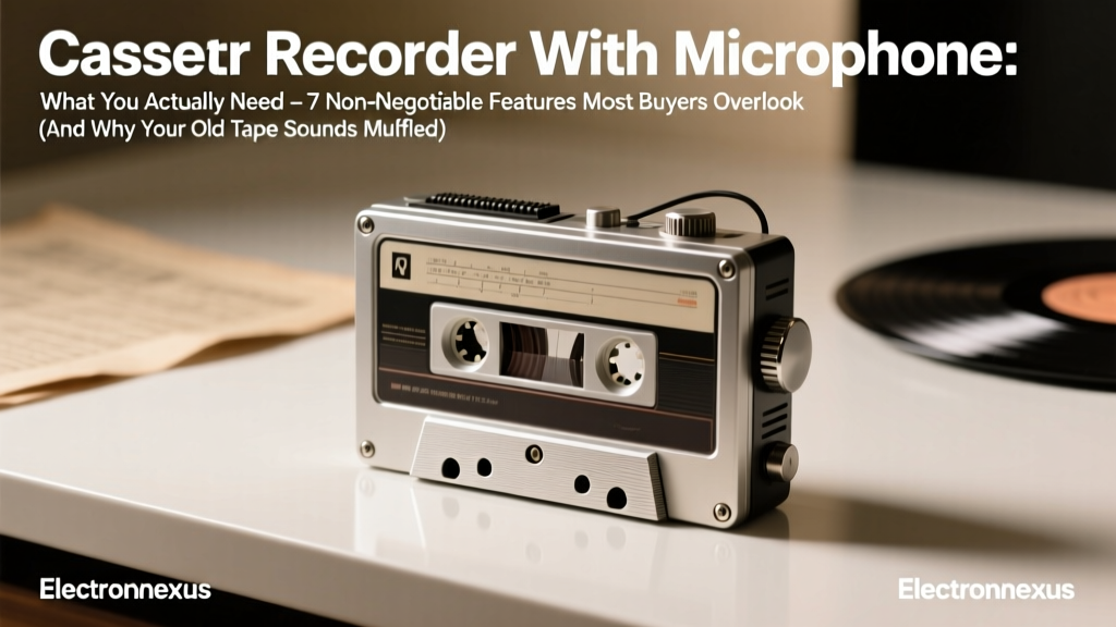 Cassette Recorder With Microphone What You Actually Need: 7 Non-Negotiable Features Most Buyers Overlook (And Why Your Old Tape Sounds Muffled)
