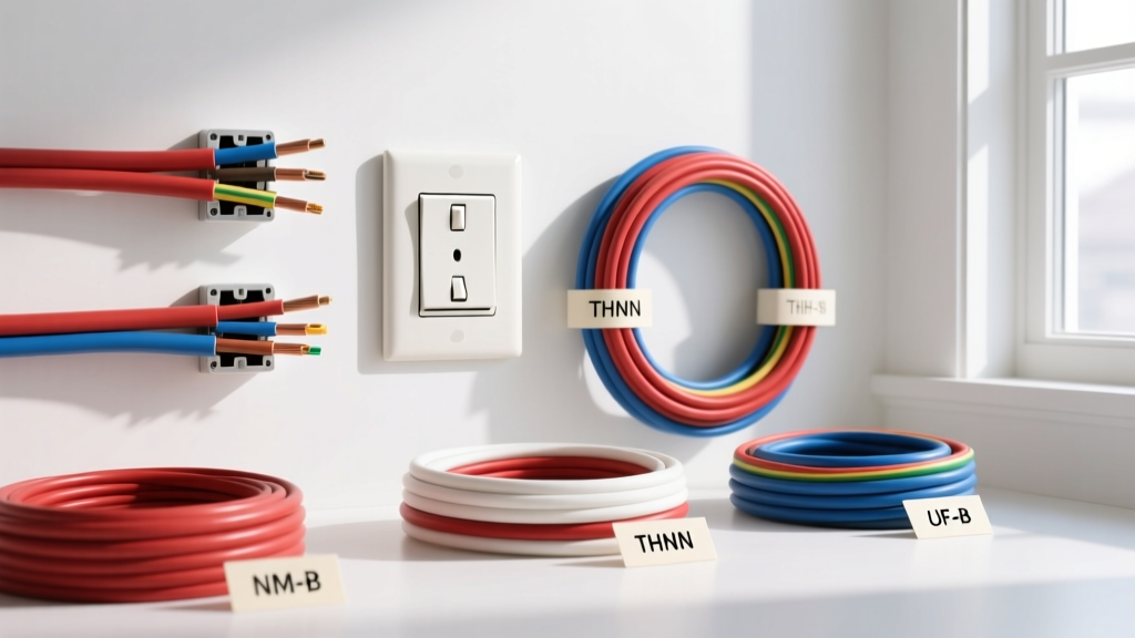 Electrical Wiring Types for a House: The Decision Guide to NM-B, THHN, and UF-B