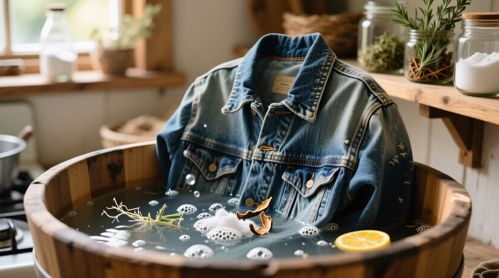 eco friendly cleaning tips for thrifted denim