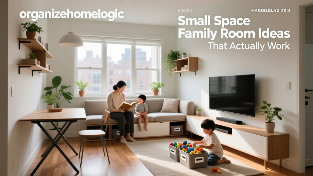 Small Space Family Room Ideas That Actually Work