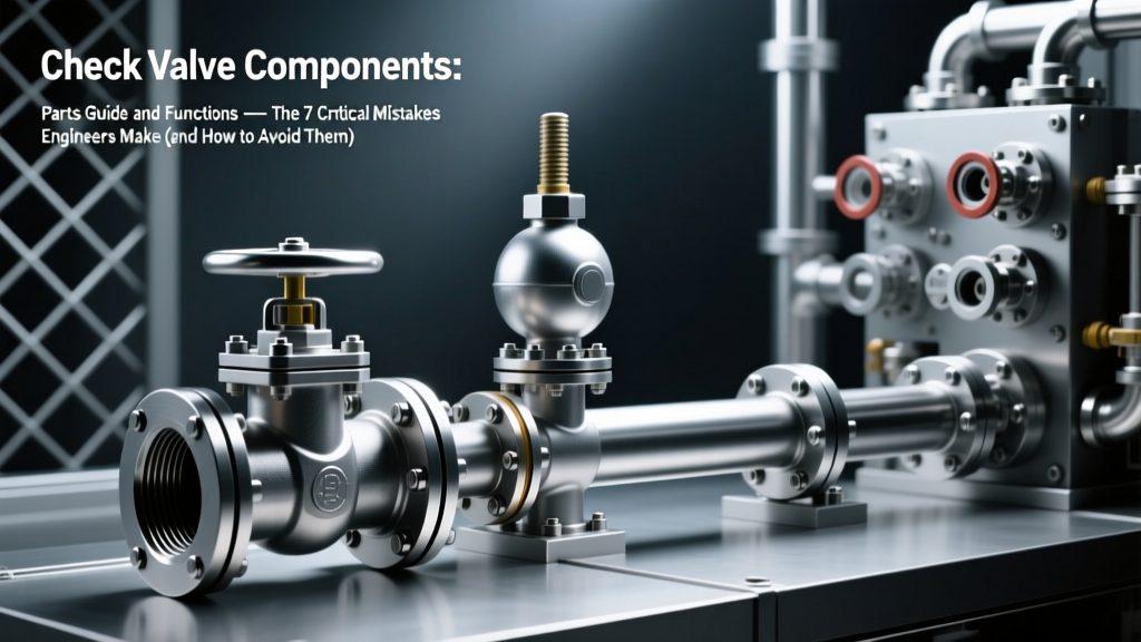 Check Valve Components & Functions: Avoid Backflow Failure