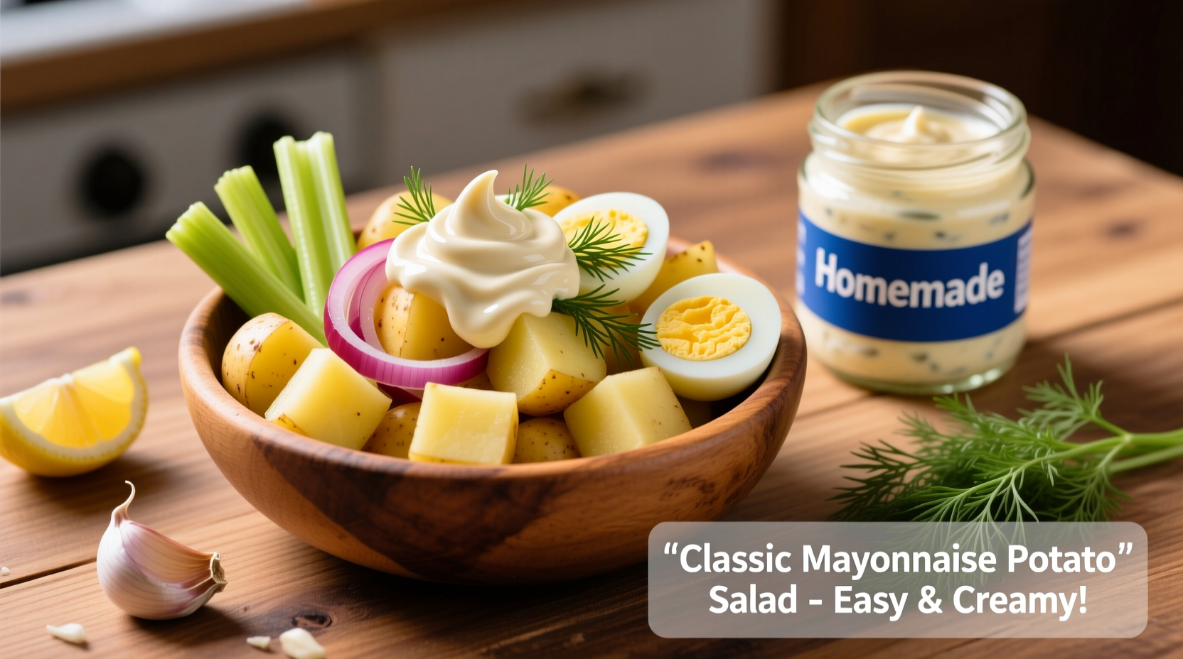 Perfect Mayonnaise Potato Salad Recipe: Creamy & Classic