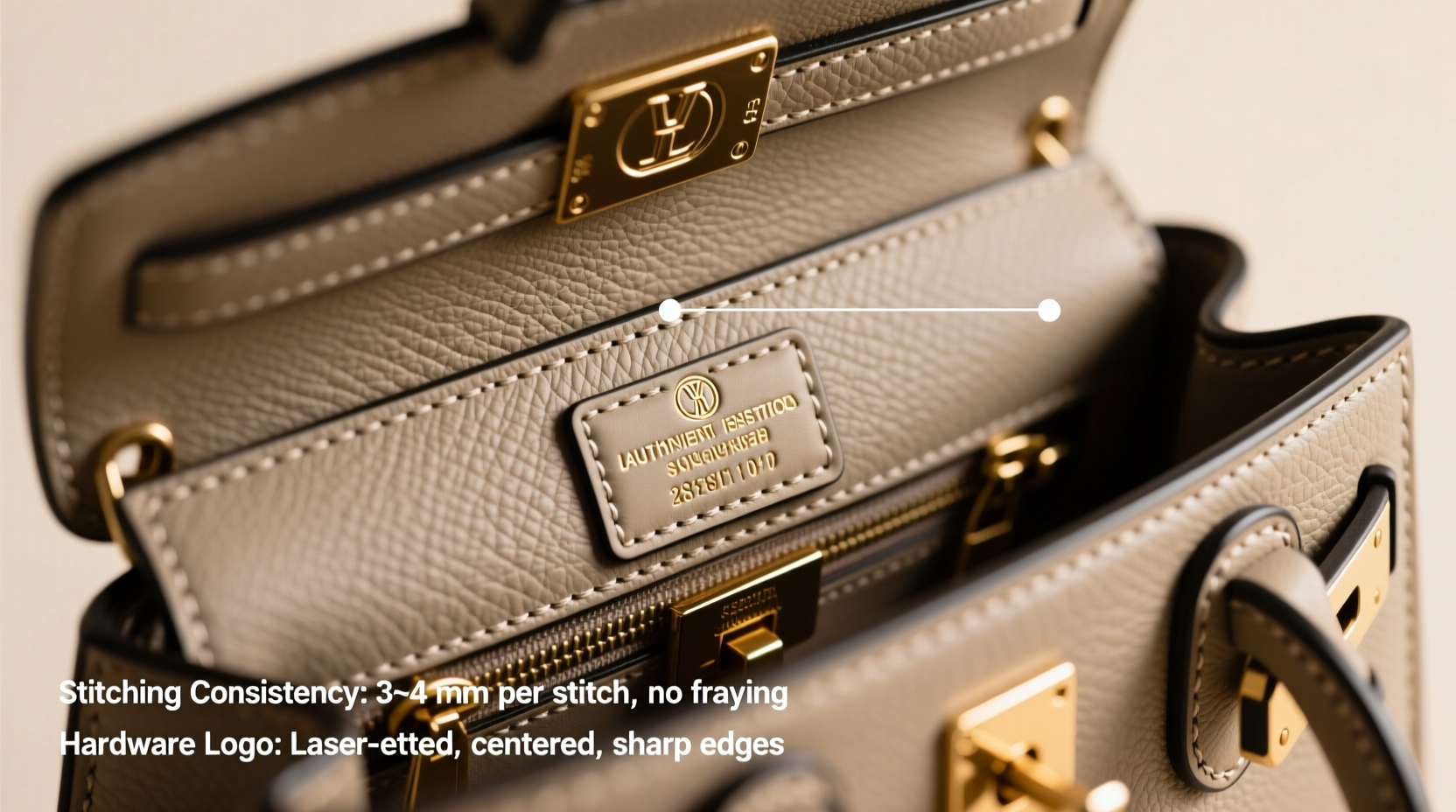 how to verify if a luxury bag is authentic key details in stitching and hardware