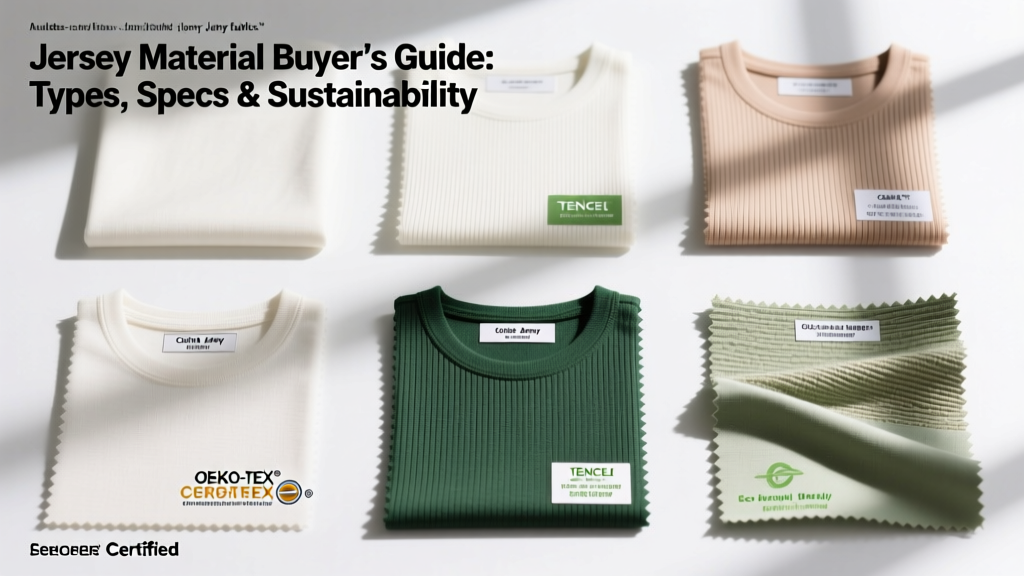 Jersey Material Buyer’s Guide: Types, Specs & Sustainability