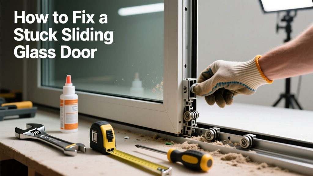 How to Fix a Stuck Sliding Glass Door
