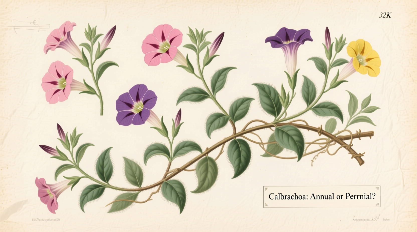 is calibrachoa annual or perennial