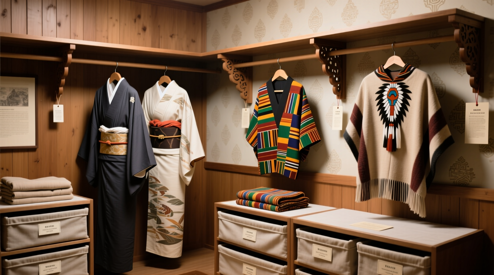closet organization tips for cultural garments