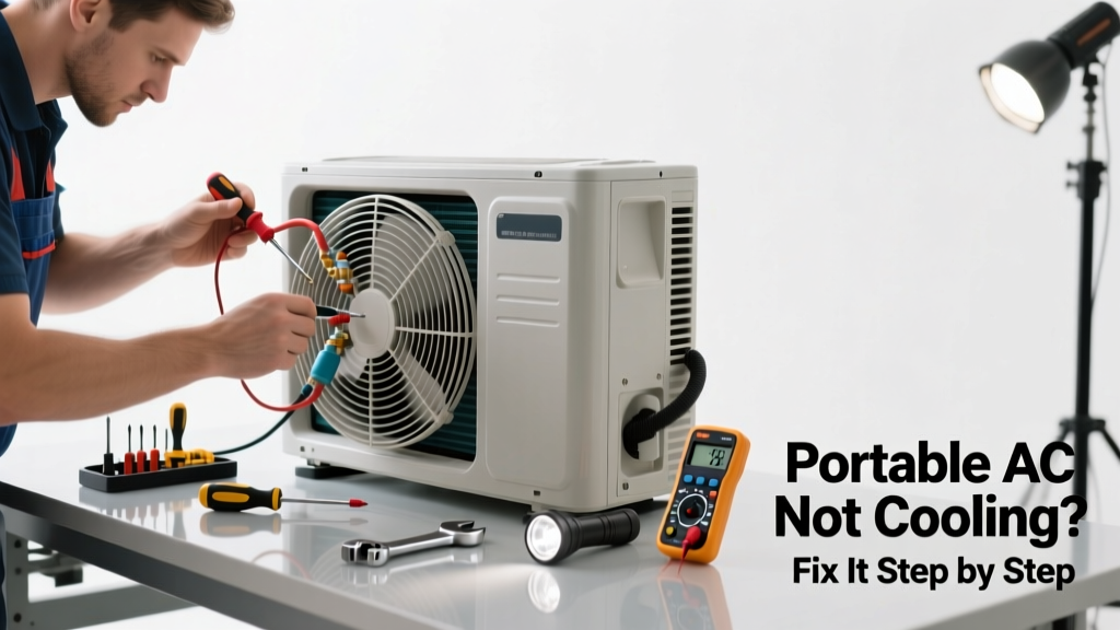 Portable AC Not Cooling? Fix It Step by Step
