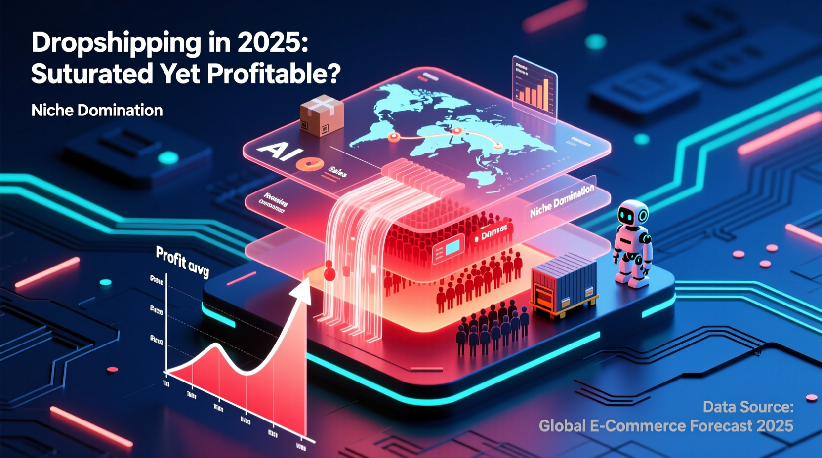 dropshipping in 2025 is the market too saturated to make profit
