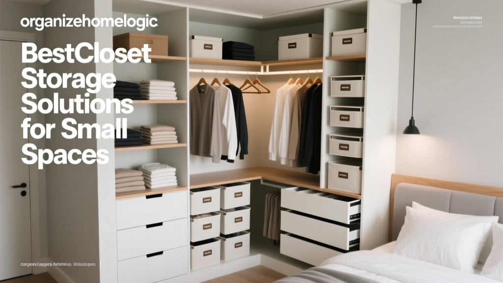 Best Closet Storage Solutions for Small Spaces