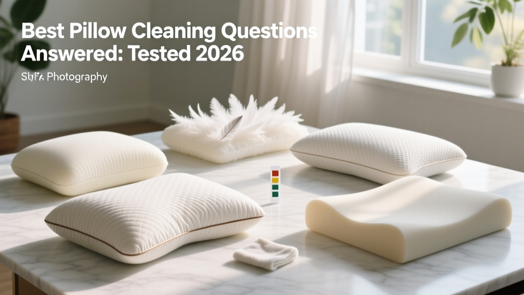 Best Pillow Cleaning Questions Answered: Tested 2026