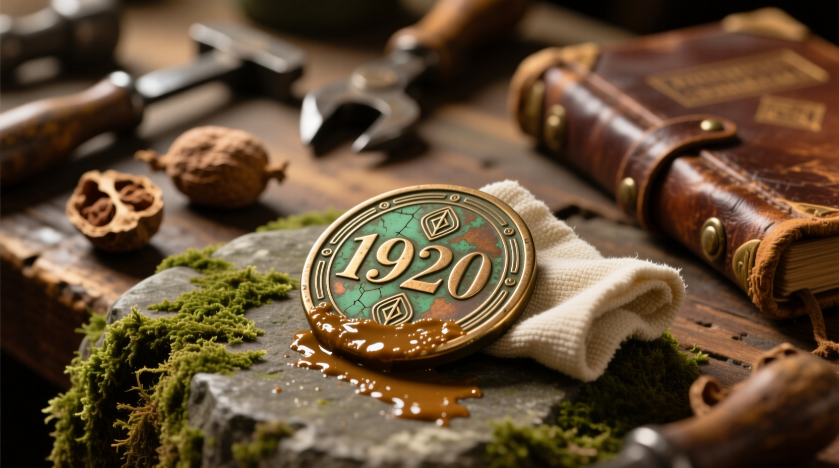 eco friendly cleaning tips for vintage brass tokens