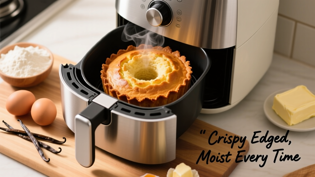 Air Fryer Box Cake: Crispy Edges, Moist Every Time