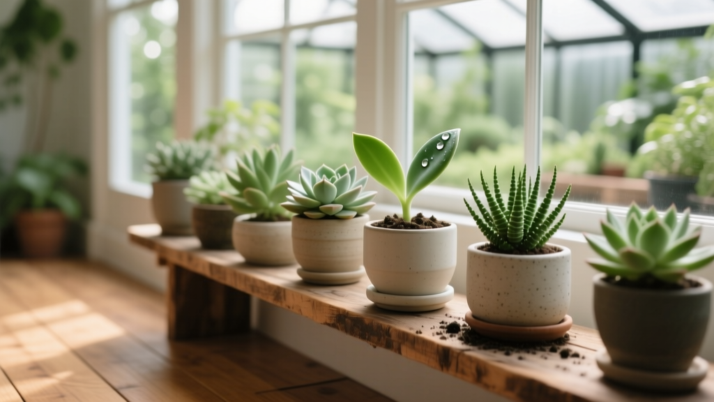 Succulent & Weed Watering Schedule: Soil-Moisture Method
