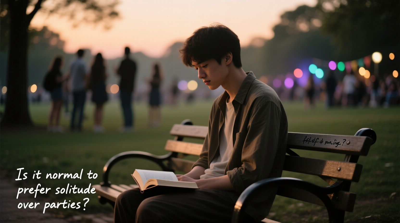 is it normal to prefer solitude over parties personality insights