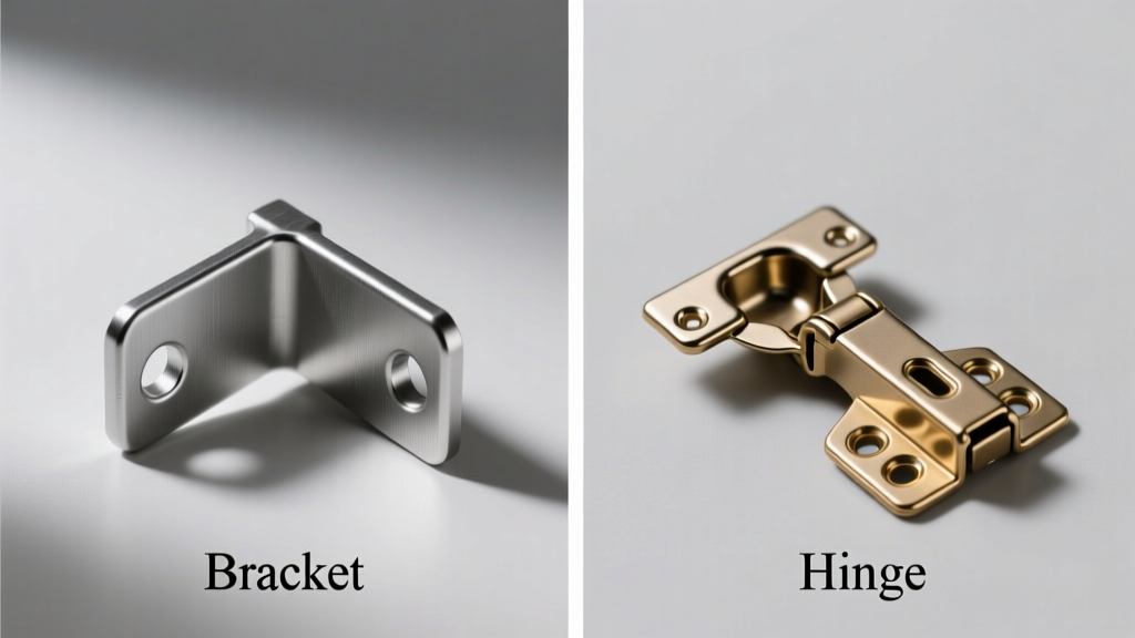 Brackets vs Hinges: Which Is Better for Your Project?