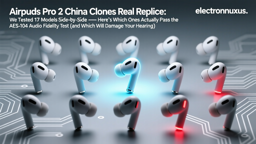 Airpods Pro 2 China Clones Real Replica: We Tested 17 Models Side-by-Side — Here’s Which Ones Actually Pass the AES-104 Audio Fidelity Test (and Which Will Damage Your Hearing)