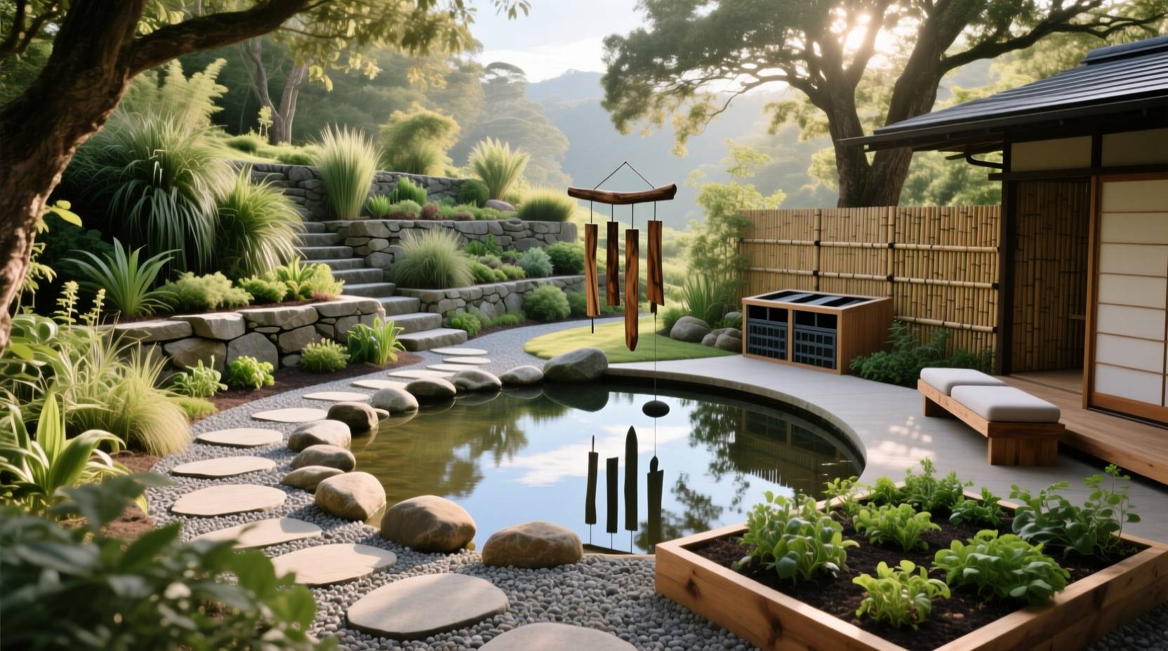 holistic approach in garden design