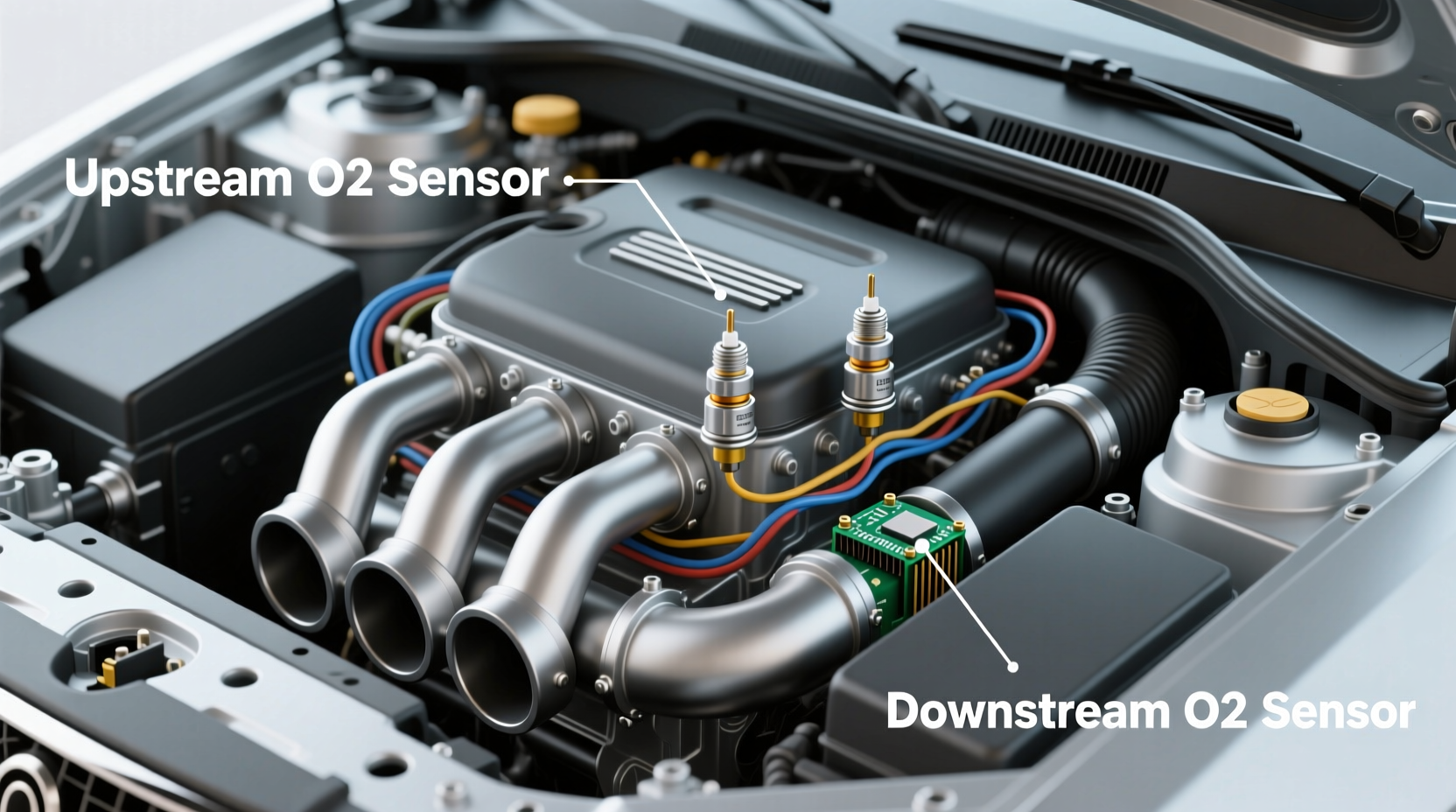 how many oxygen sensors does a car have
