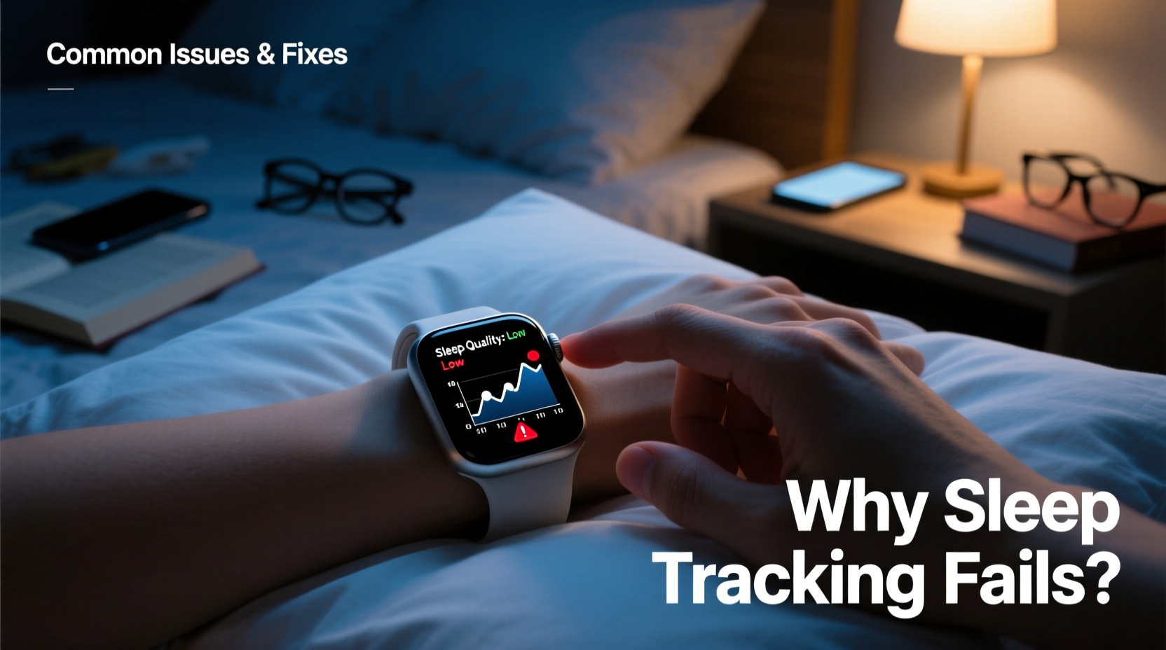 why does my smartwatch not track sleep accurately common issues solved