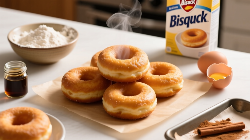 Air Fryer Bisquick Doughnuts: Crispy, Light & Oil-Free