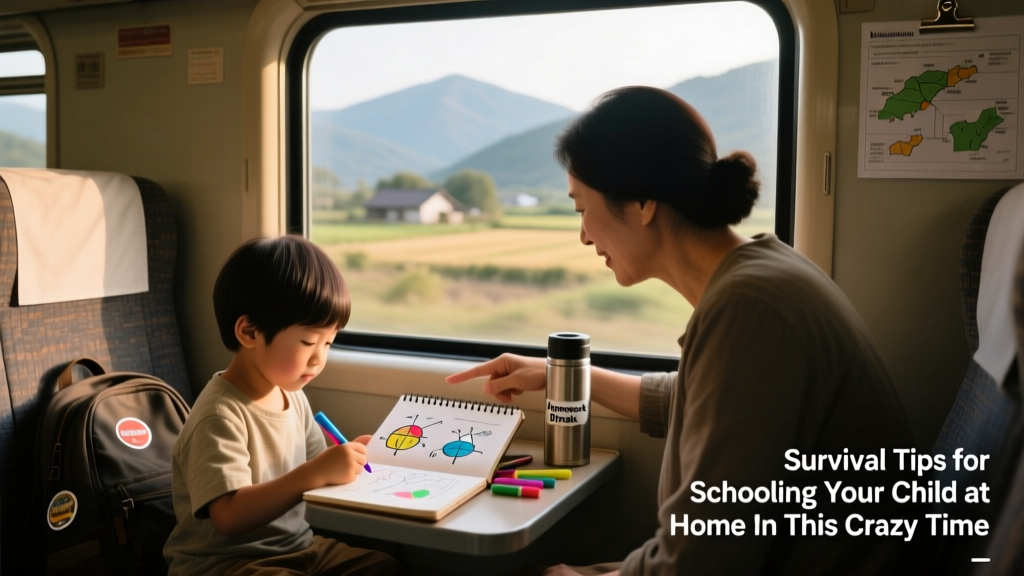 Survival Tips for Schooling Your Child at Home in This Crazy Time: A Real-World, Logistics-Informed Guide