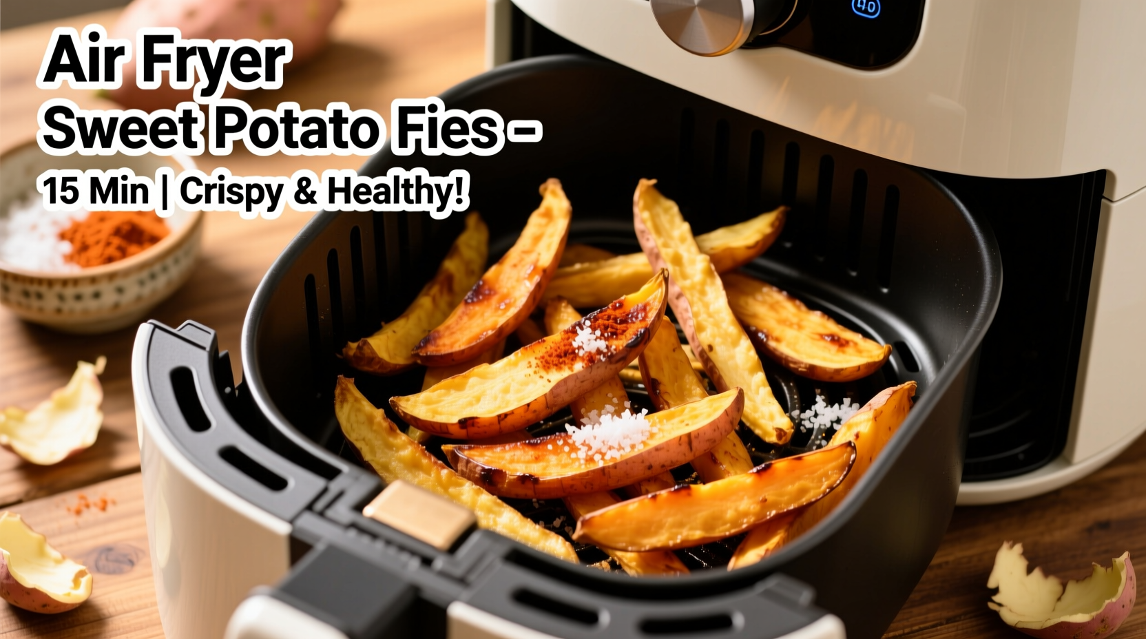Perfect Air Fryer Sweet Potato Fries Recipe (Crispy Every Time)