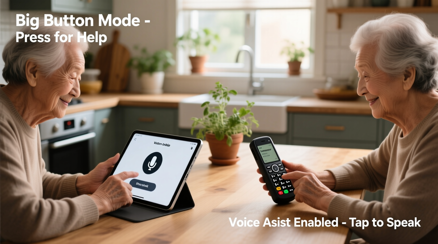 touchscreen vs physical buttons which aging users prefer