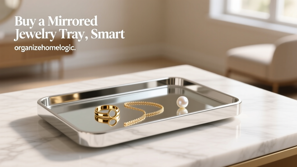 Buy a Mirrored Jewelry Tray: Safe, Stylish & Smart
