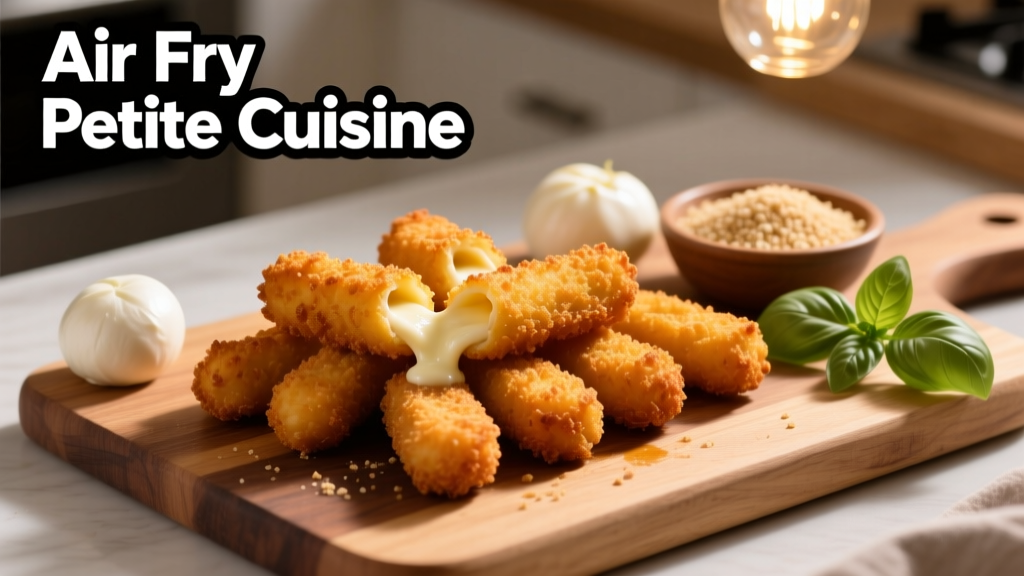 Air Fry Petite Cuisine Mozzarella Sticks Perfectly