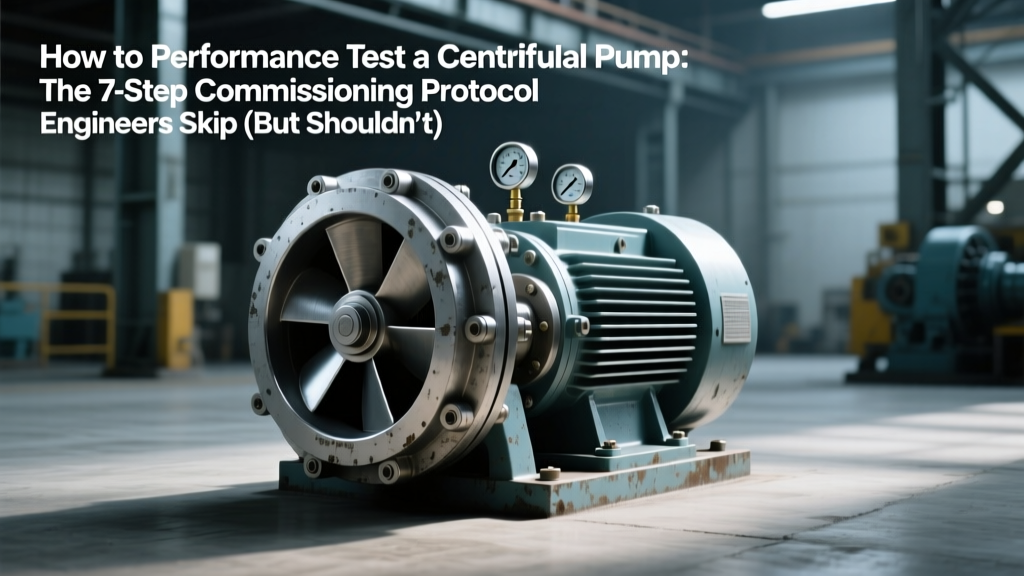Centrifugal Pump Performance Test: 7-Step ISO/API Protocol