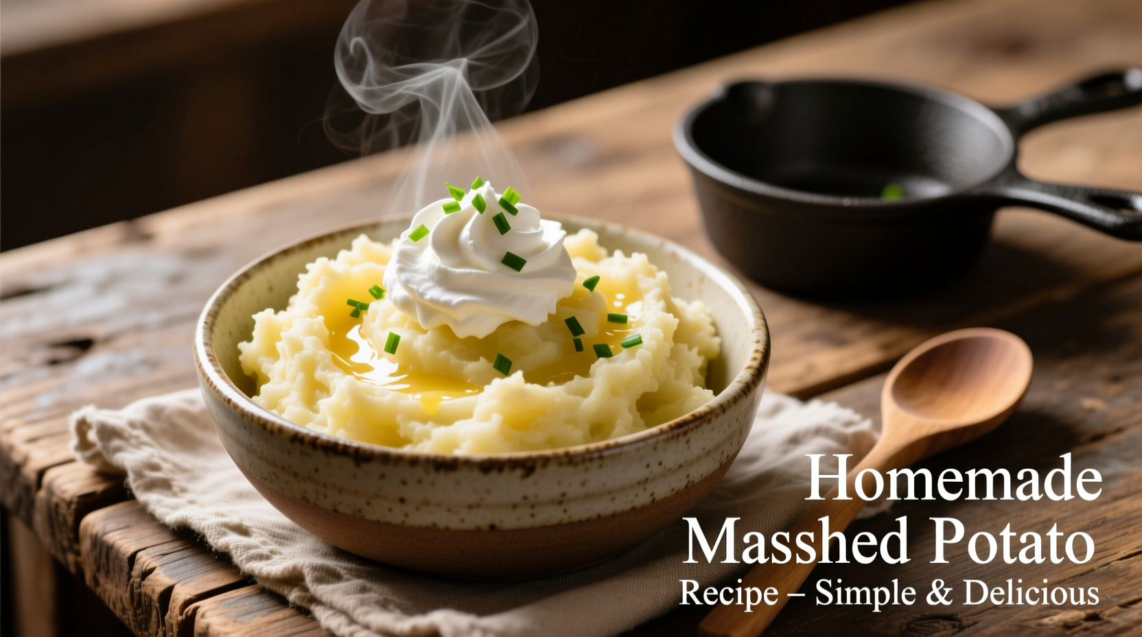 Perfect Homemade Mashed Potato Recipe: Creamy & Fluffy Every Time