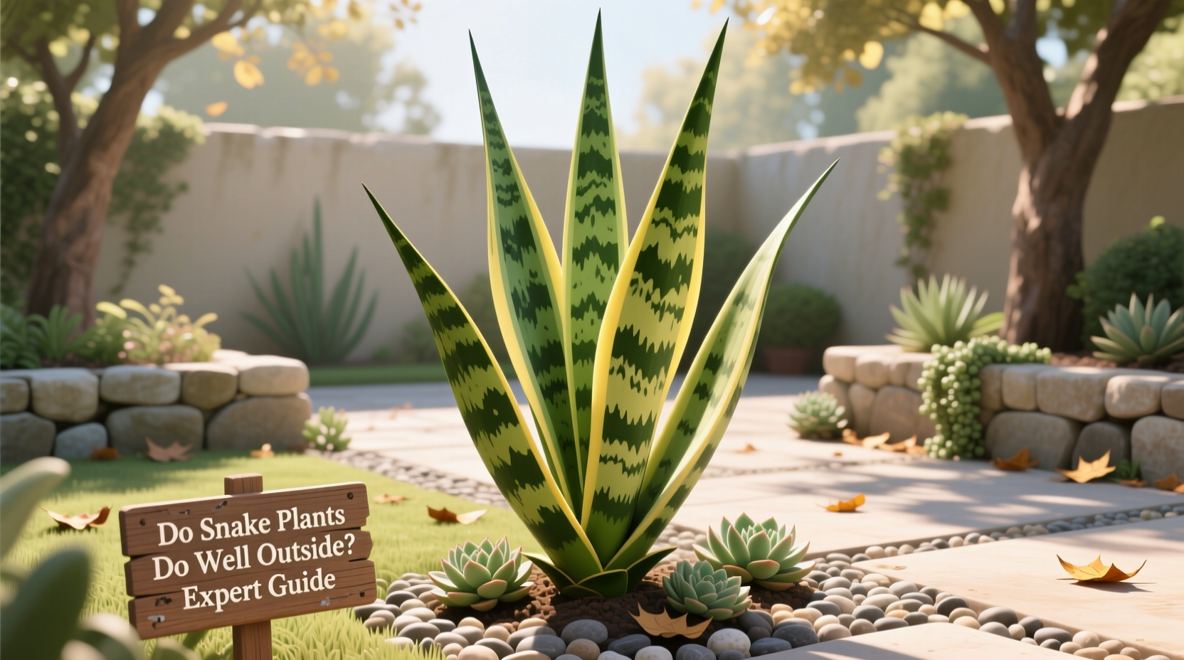 Can Snake Plants Grow Outside? | TheHomeSprouts