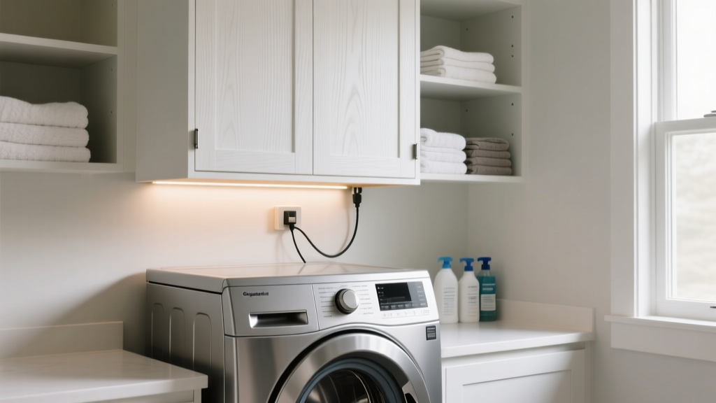 How to Install a Cabinet Above Your Washing Machine