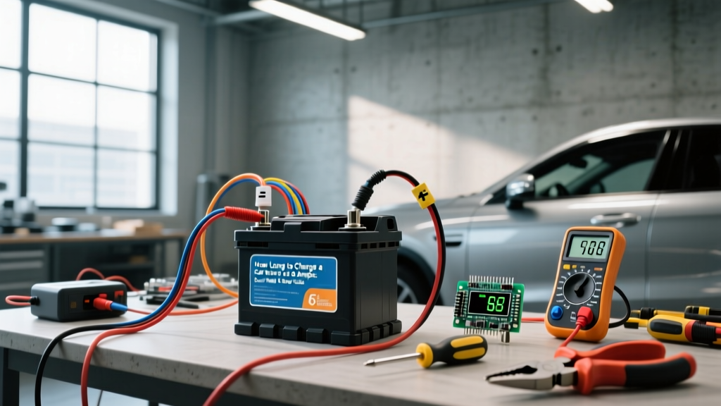 How Long to Charge a Car Battery at 6 Amps: Exact Math & Setup Guide