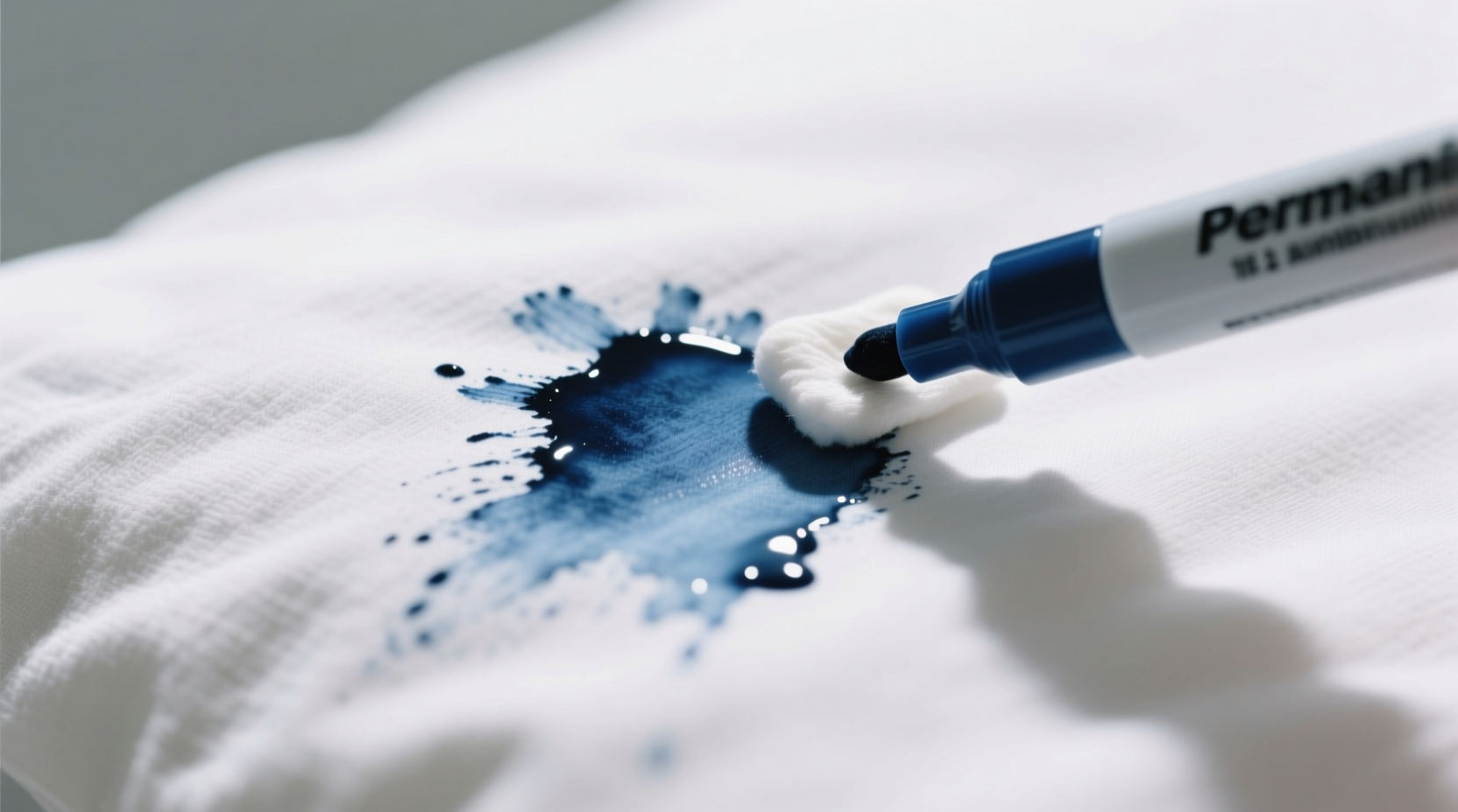 how to remove permanent marker from cotton pillowcases