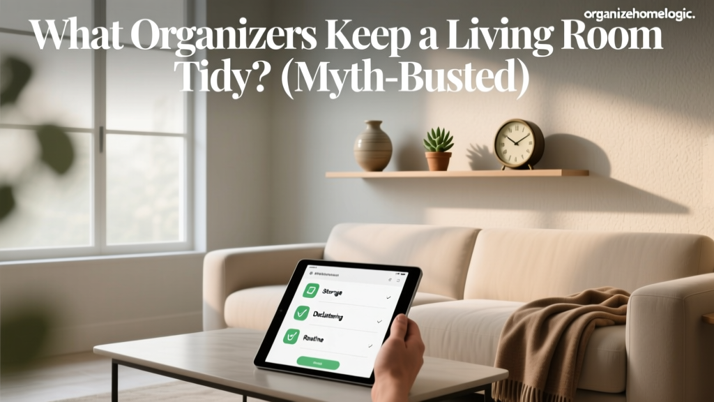 What Organizers Keep a Living Room Tidy? (Myth-Busted)