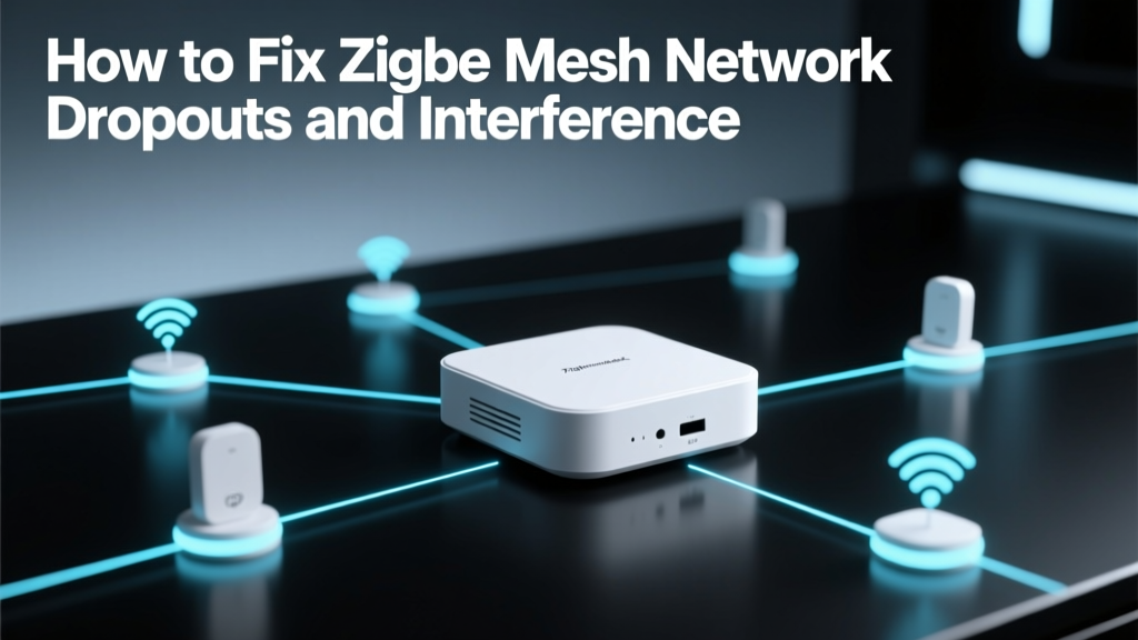 How to Fix Zigbee Mesh Network Dropouts and Interference