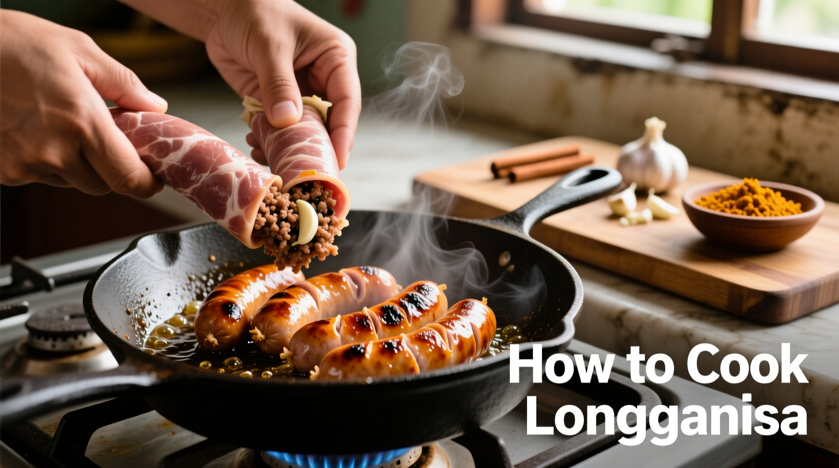 how to cook longganisa