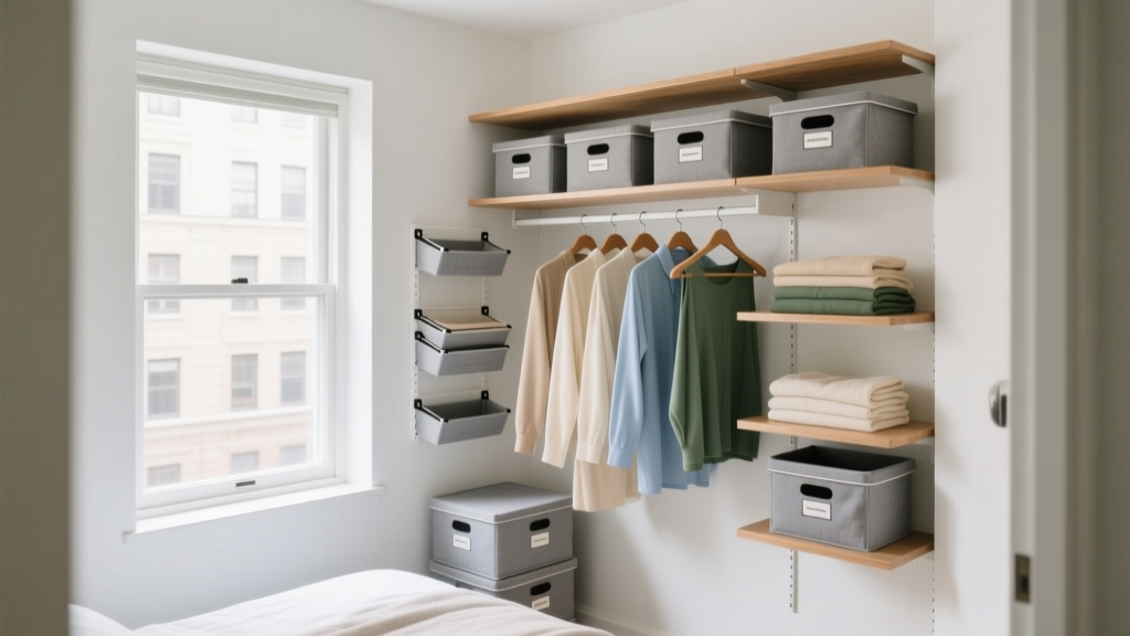 Small Room Clothing Storage: Smart Space-Saving Ideas